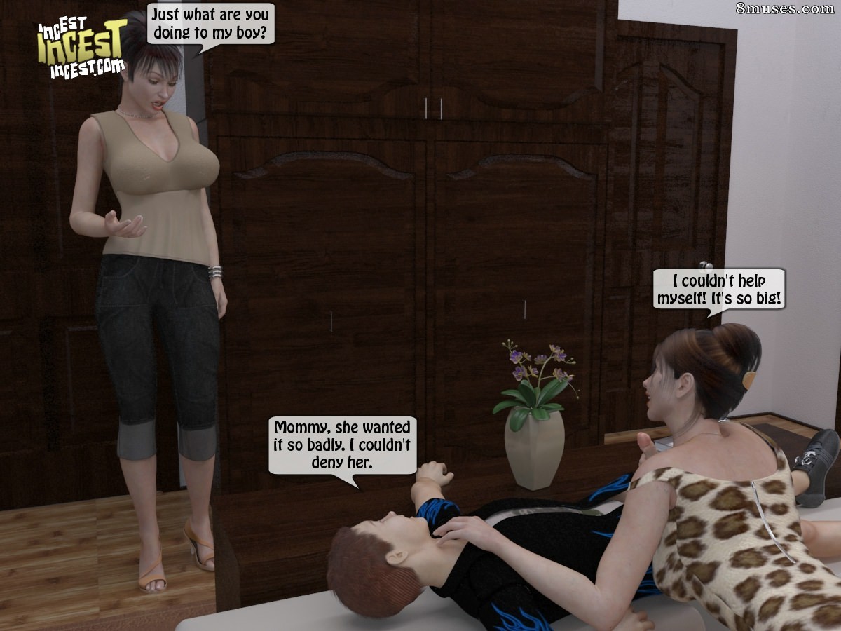 Mother and her Friend Craving for Sons Big Cock — page 17