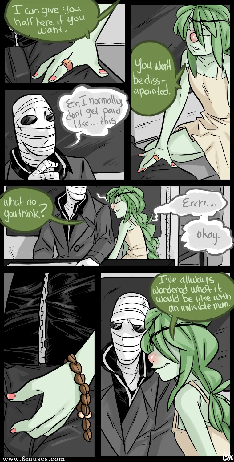 Mr.Invisible and the vampire — page 14