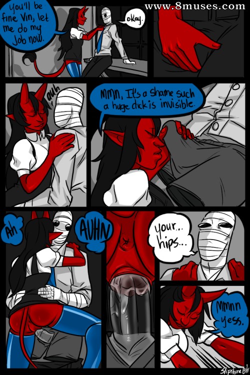 Mr.Invisible and the vampire — page 33