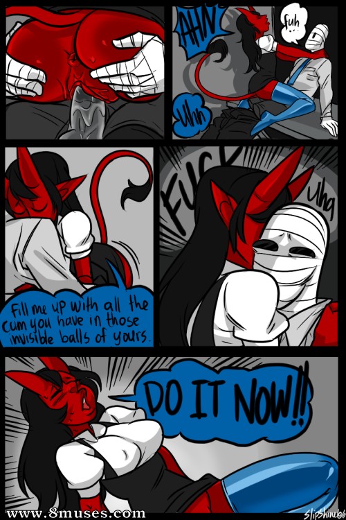 Mr.Invisible and the vampire — page 34