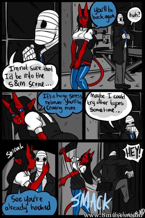 Mr.Invisible and the vampire — page 36