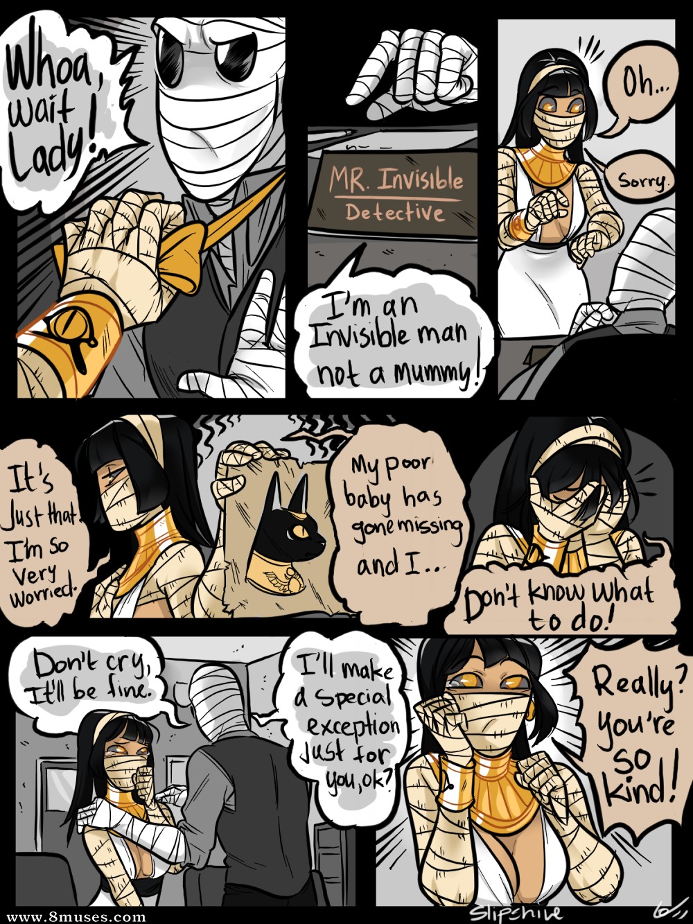 Mr.Invisible and the vampire — page 40