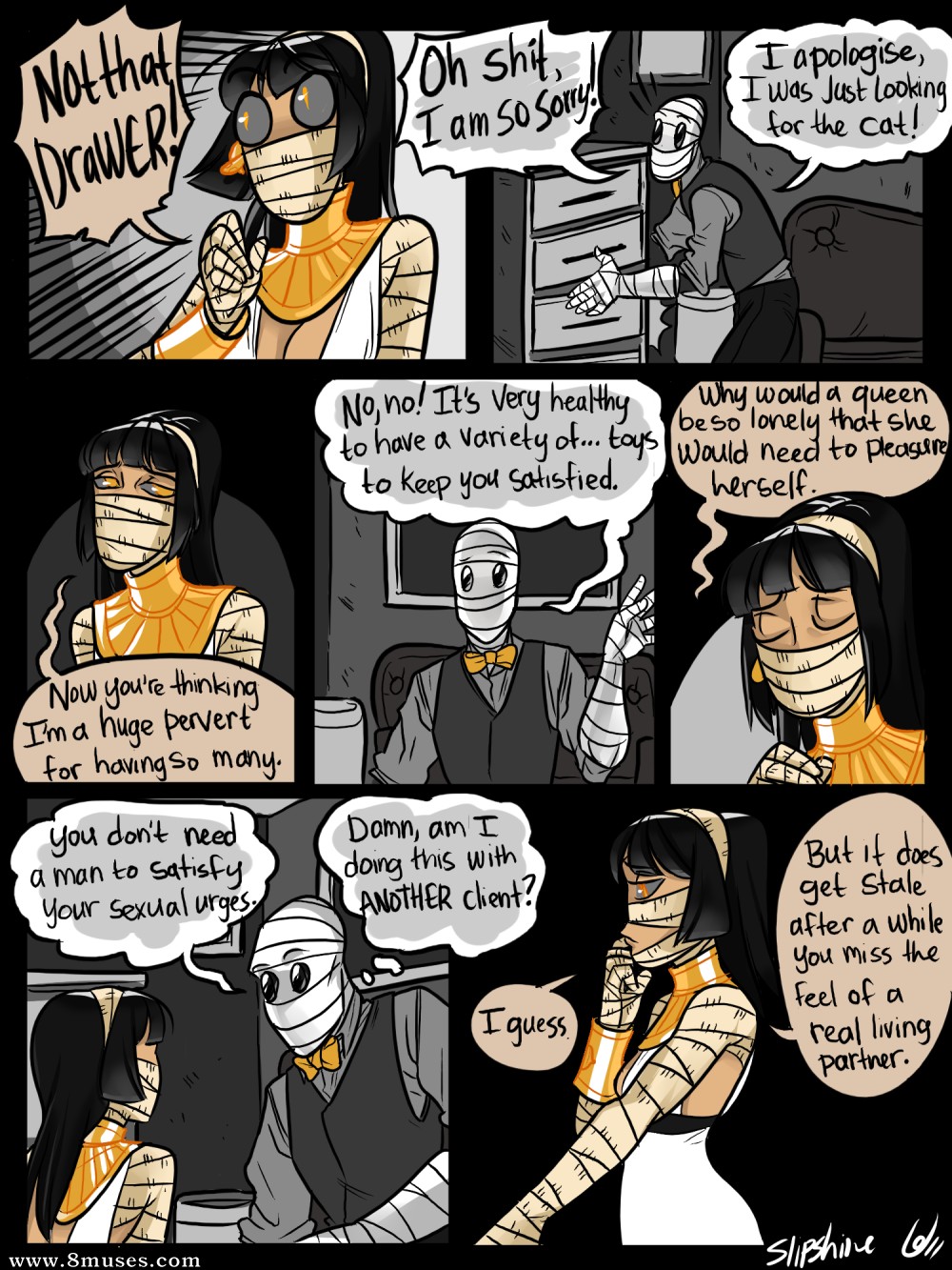 Mr.Invisible and the vampire — page 42