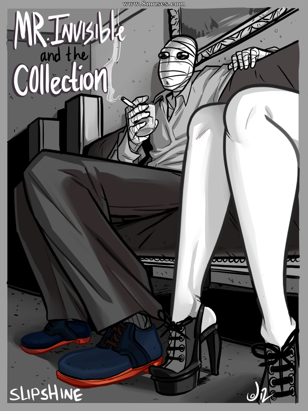 Mr.Invisible and the vampire — page 49
