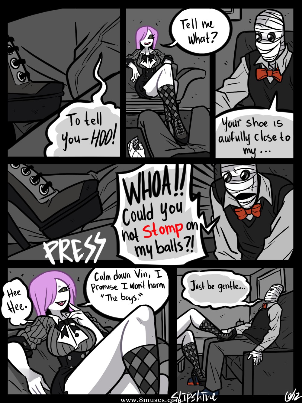 Mr.Invisible and the vampire — page 51