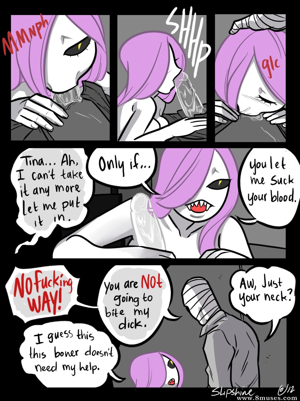Mr.Invisible and the vampire — page 56