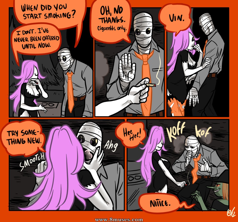 Mr.Invisible and the vampire — page 74