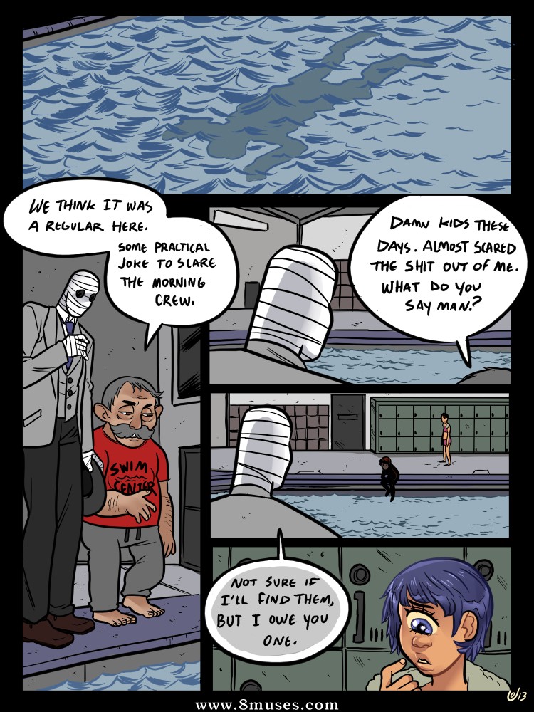 Mr.Invisible and the vampire — page 85