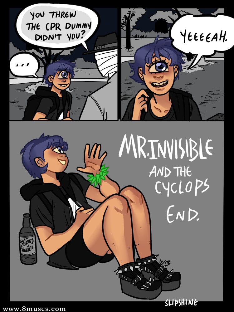 Mr.Invisible and the vampire — page 94