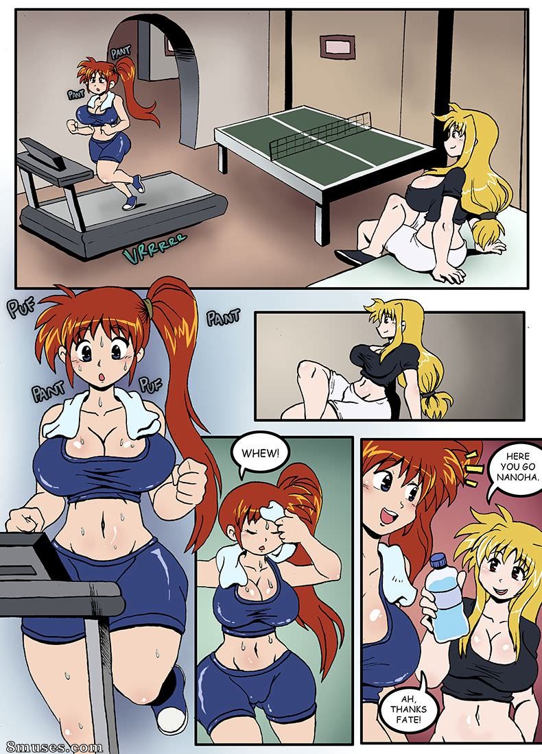 Nanoha and Fates Workout