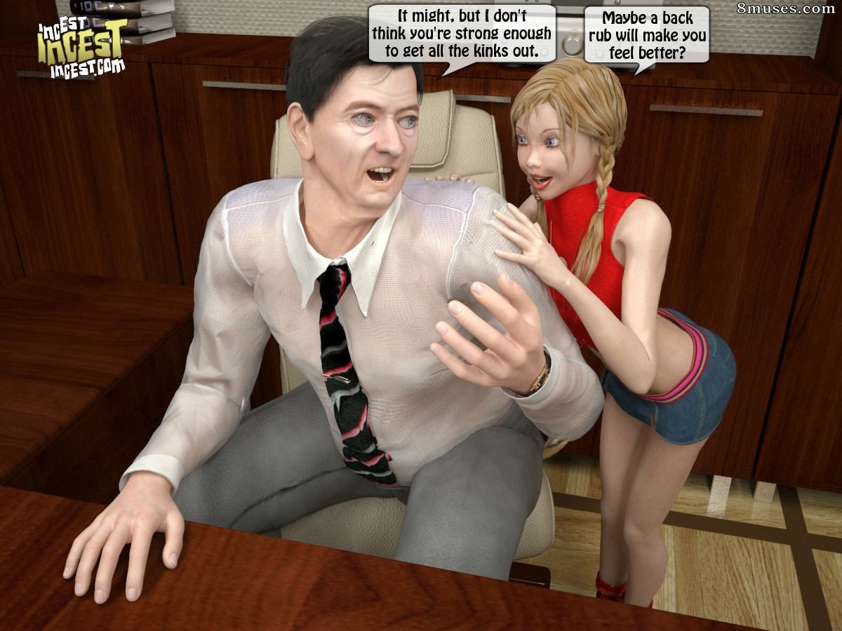 Naughty Granddaughter Plays with Grandpa — page 7