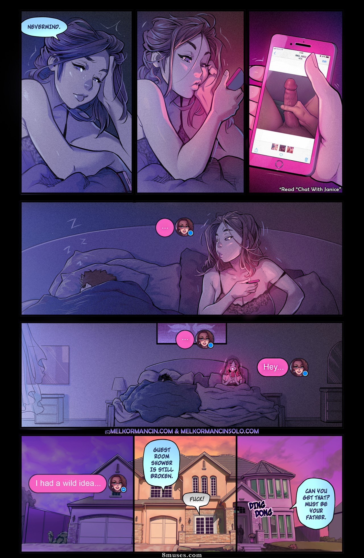 Naughty in Law - Sweet Tooth — page 8