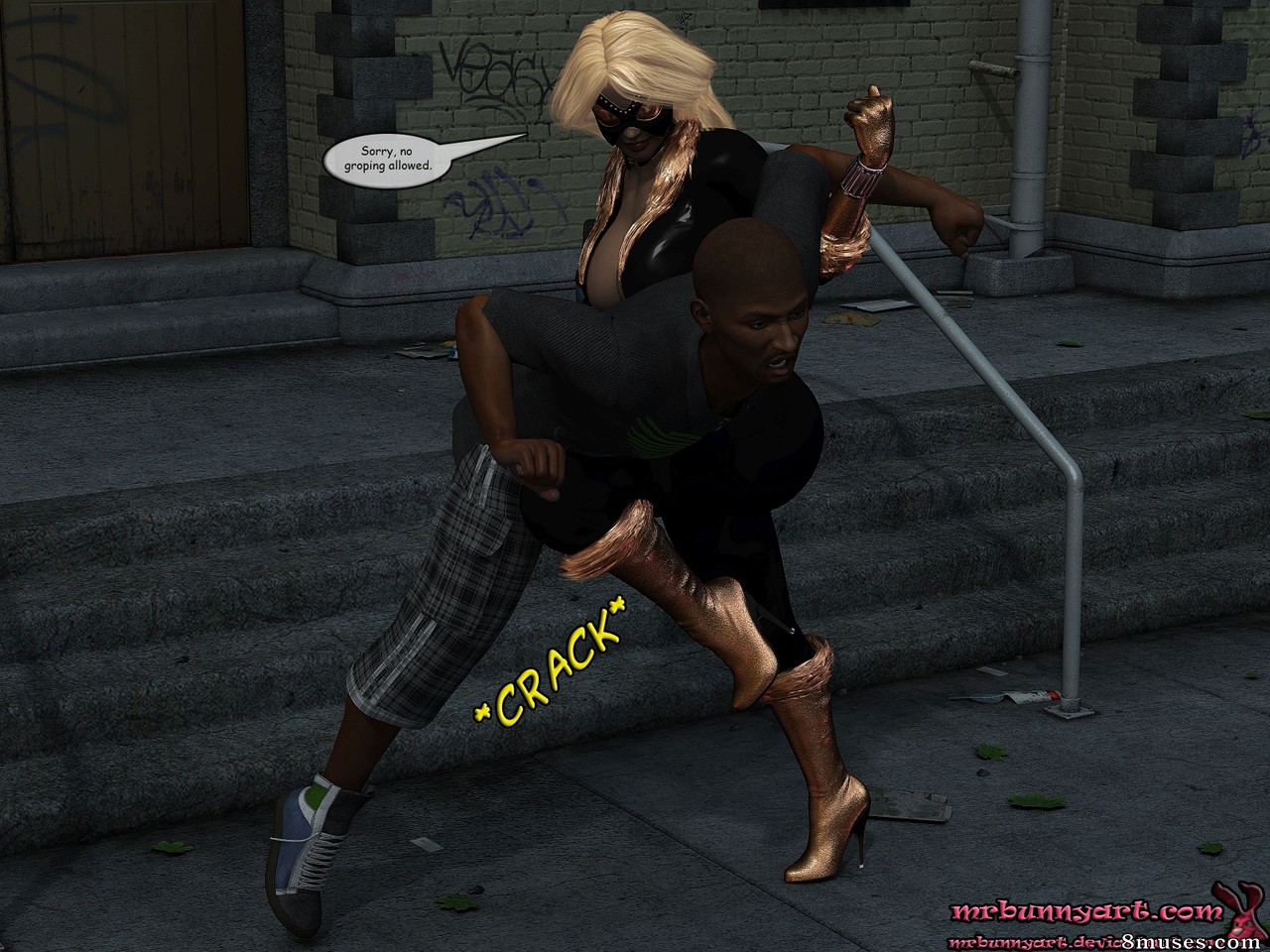 Night Vixen vs Cain — page 5