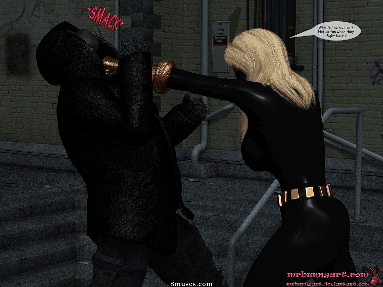 Night Vixen vs Cain — page 9