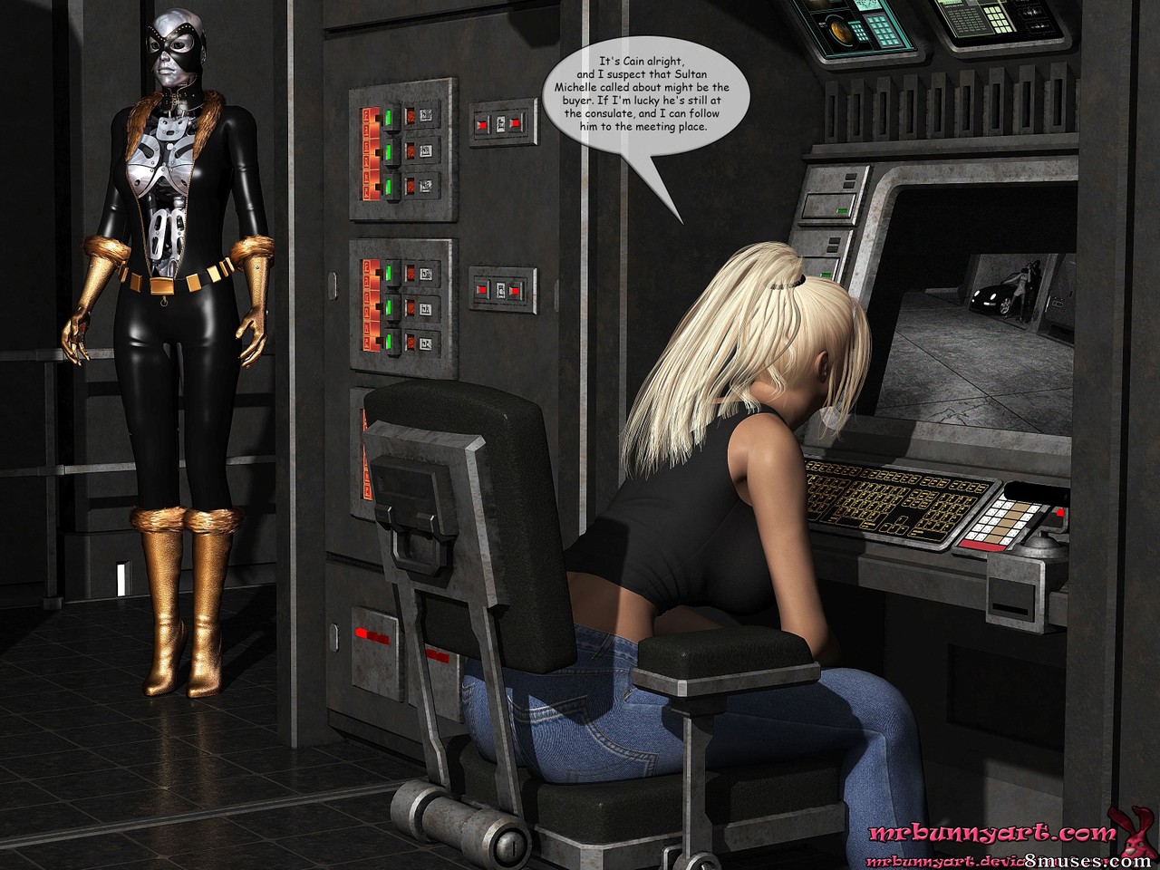 Night Vixen vs Cain — page 37