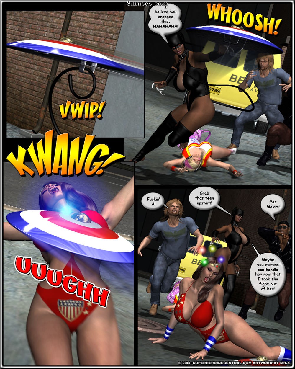 Shield &amp; Amazing Babe - Pets of the Panthris — page 10