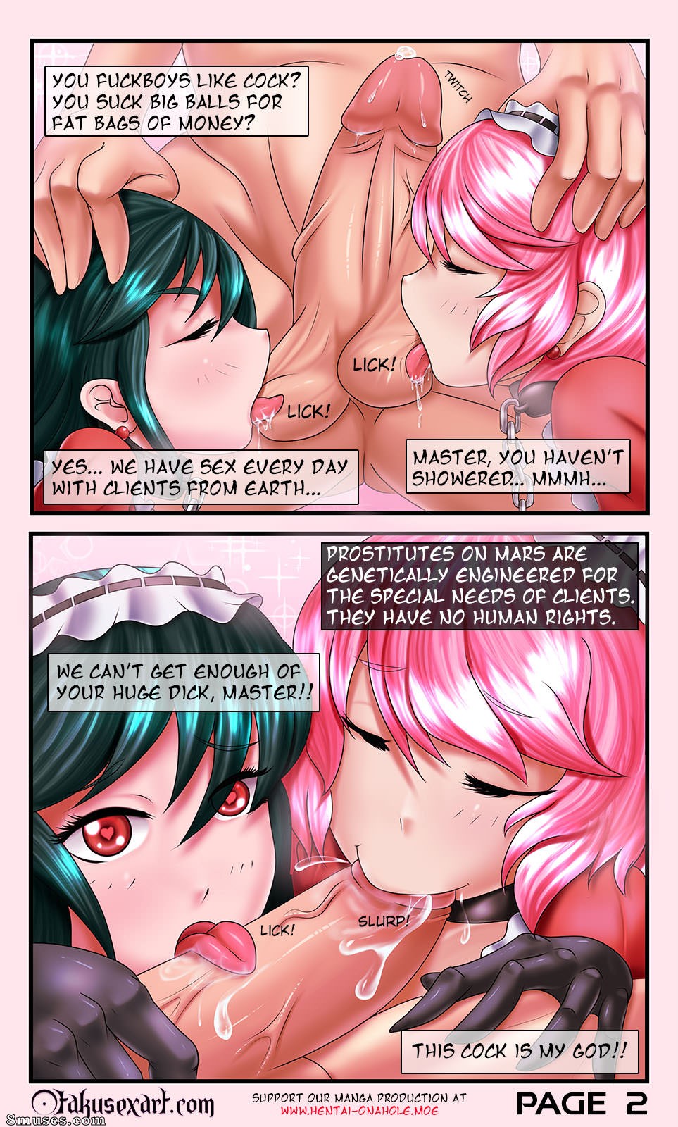 Slave Boys of Mars 1 - Cumslut Sissy Maids — page 6