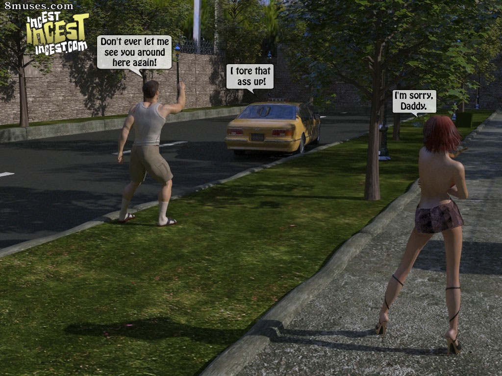 Slutty Daughter Caught by Daddy — page 28