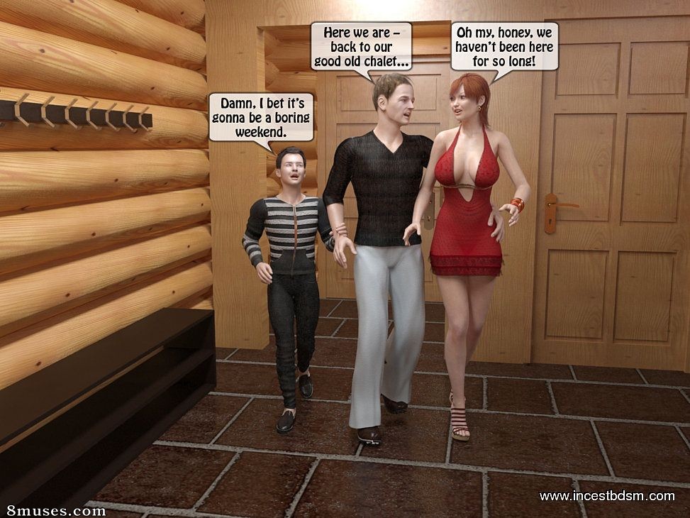 Steamy Incest BDSM Sex in Sweatroom