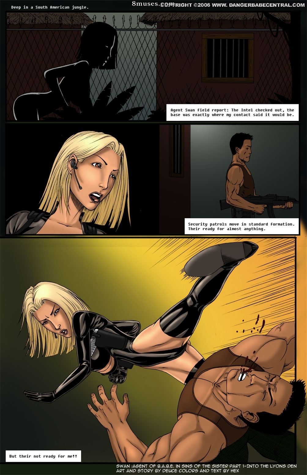 Swan - Agent of Babe - Sins of the Sister - Into The Lyons Den — page 2