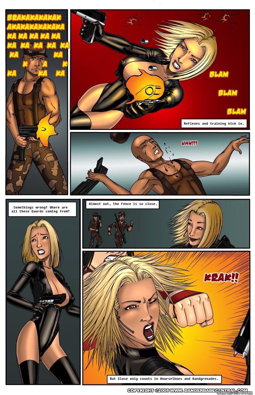 Swan - Agent of Babe - Sins of the Sister - Into The Lyons Den — page 5