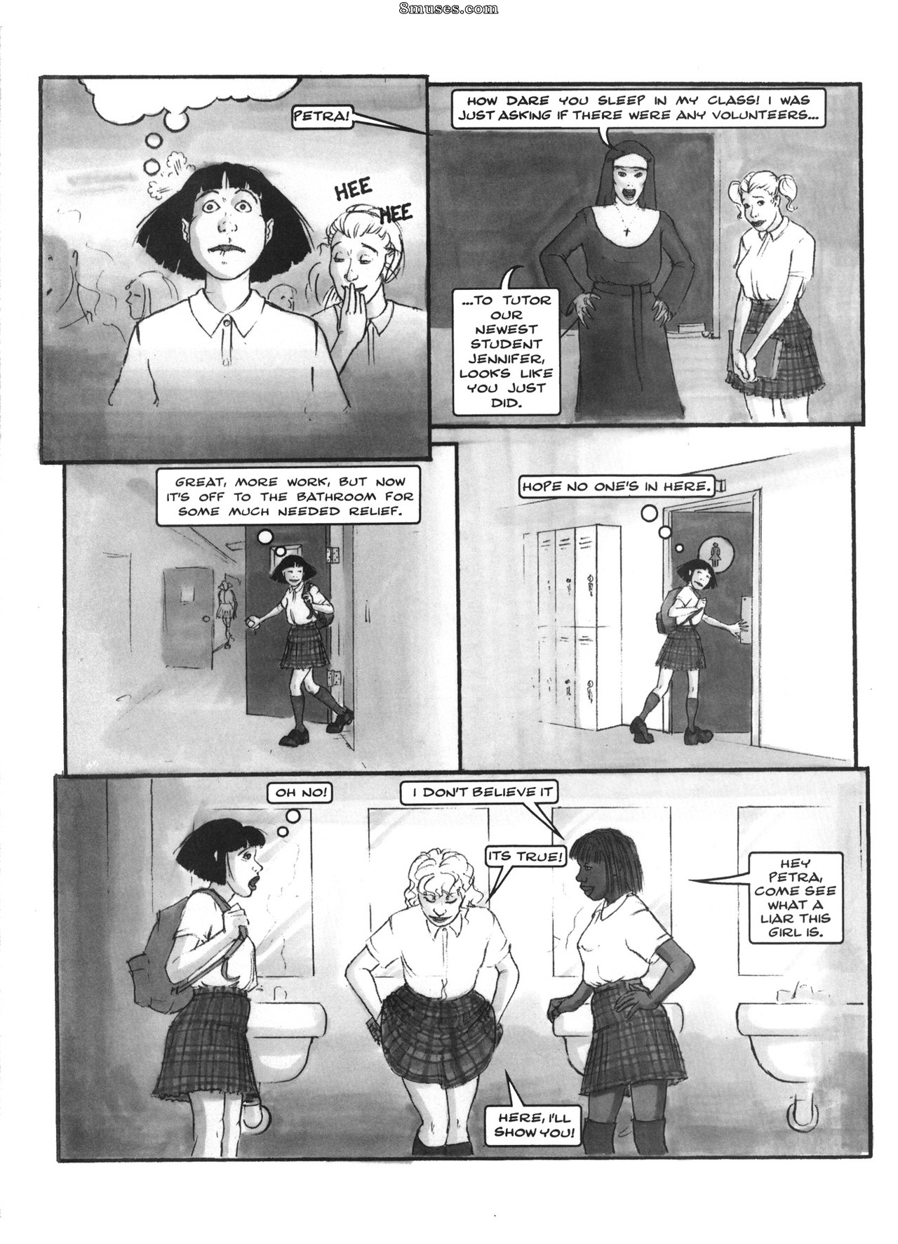 The Adventures of a Lesbian College School Girl — page 17