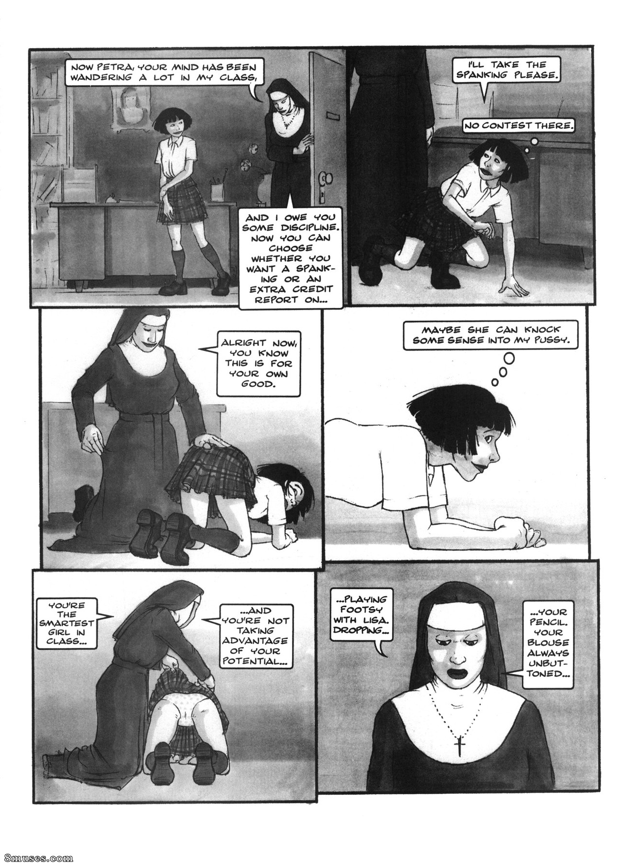 The Adventures of a Lesbian College School Girl — page 19