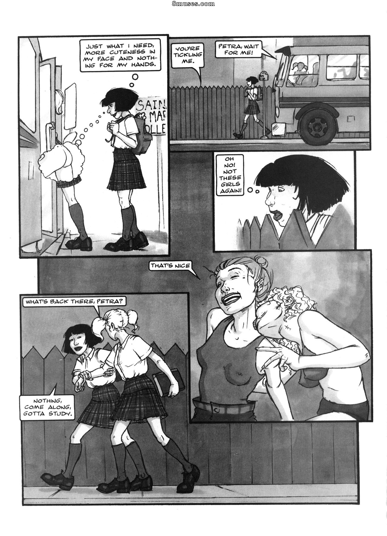 The Adventures of a Lesbian College School Girl — page 22