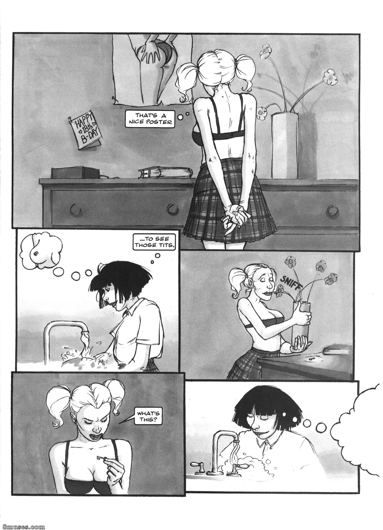 The Adventures of a Lesbian College School Girl — page 25