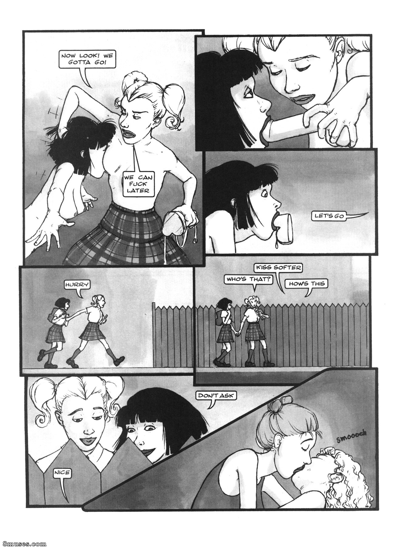 The Adventures of a Lesbian College School Girl — page 37