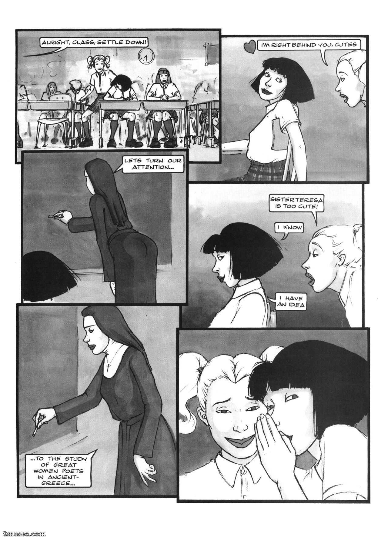 The Adventures of a Lesbian College School Girl — page 39