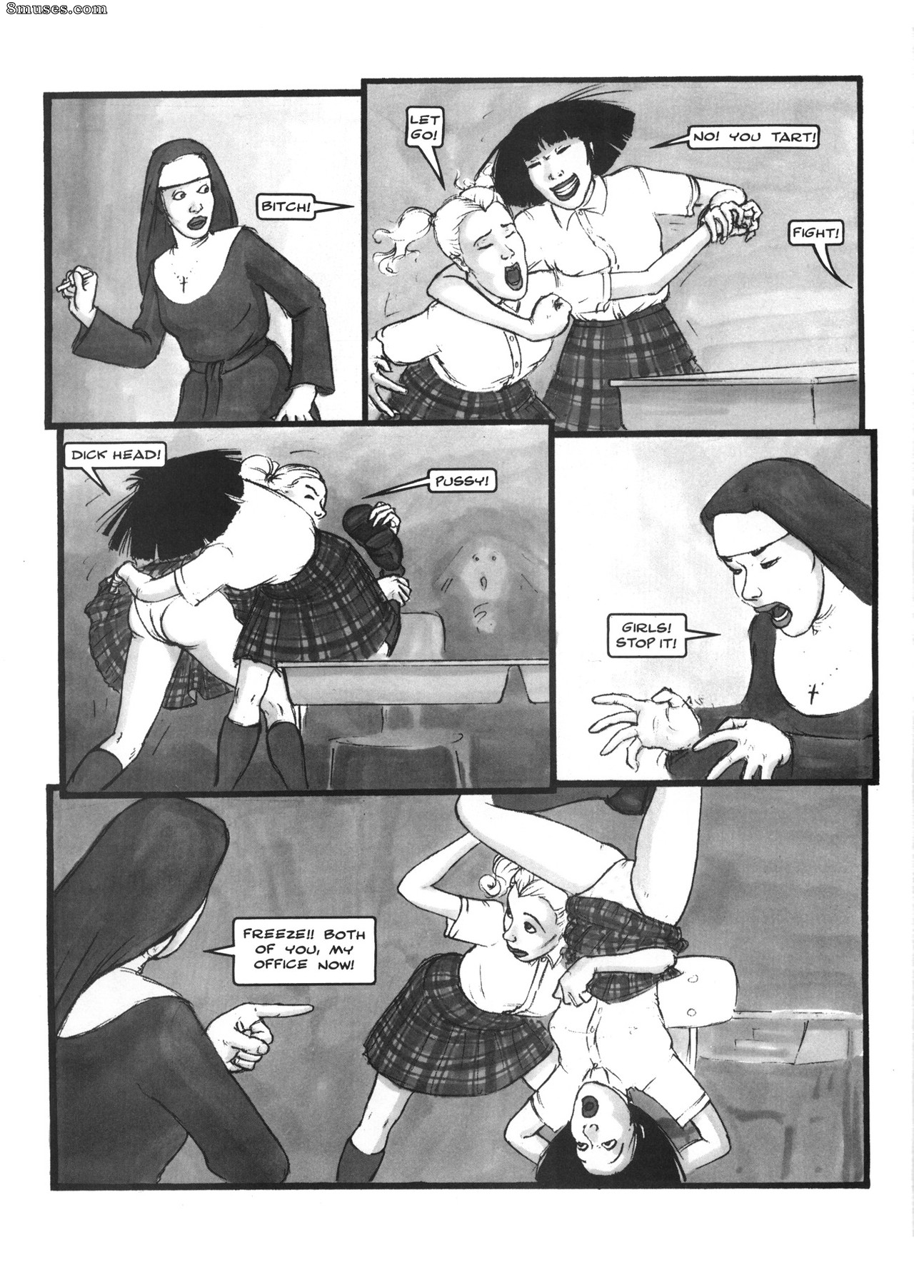 The Adventures of a Lesbian College School Girl — page 40