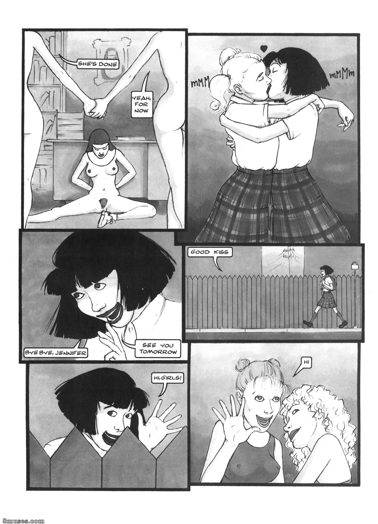 The Adventures of a Lesbian College School Girl — page 47