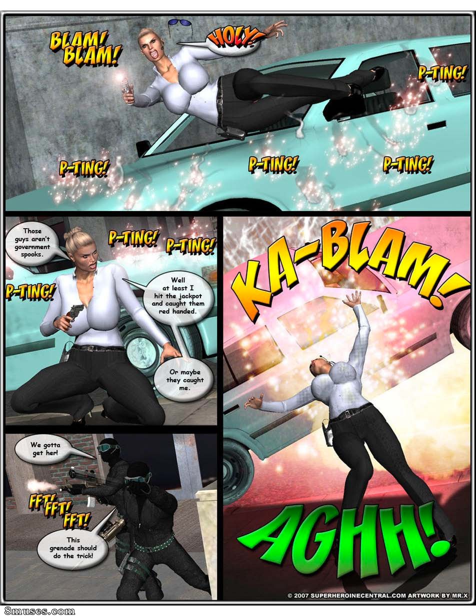 Ms Americana and Omega Woman - Terror Strikes — page 9
