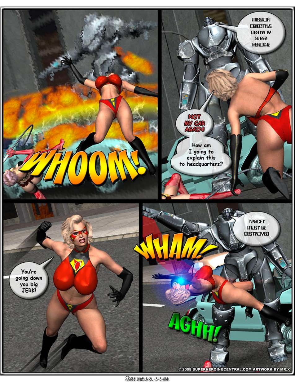 Ms Americana and Omega Woman - Terror Strikes — page 18
