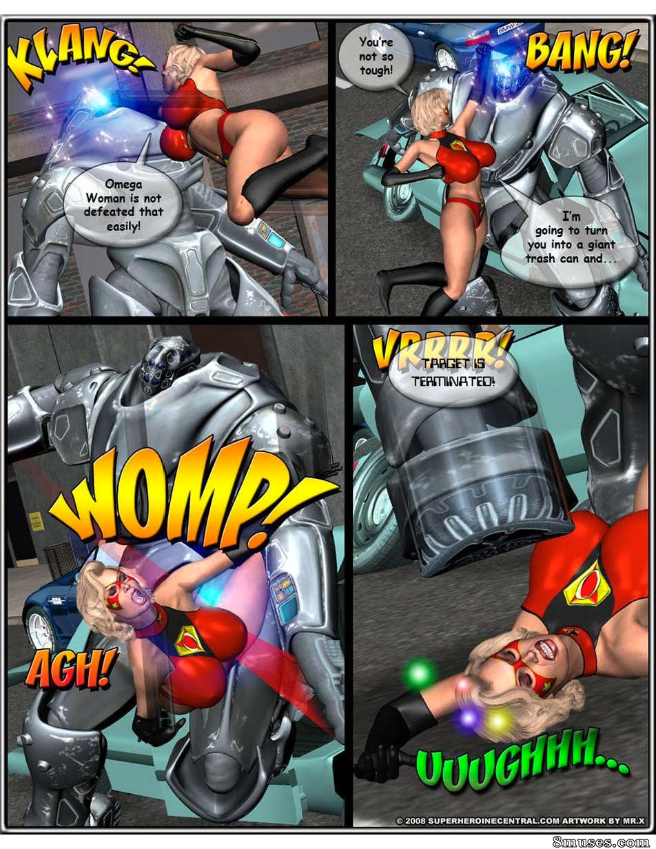 Ms Americana and Omega Woman - Terror Strikes — page 20