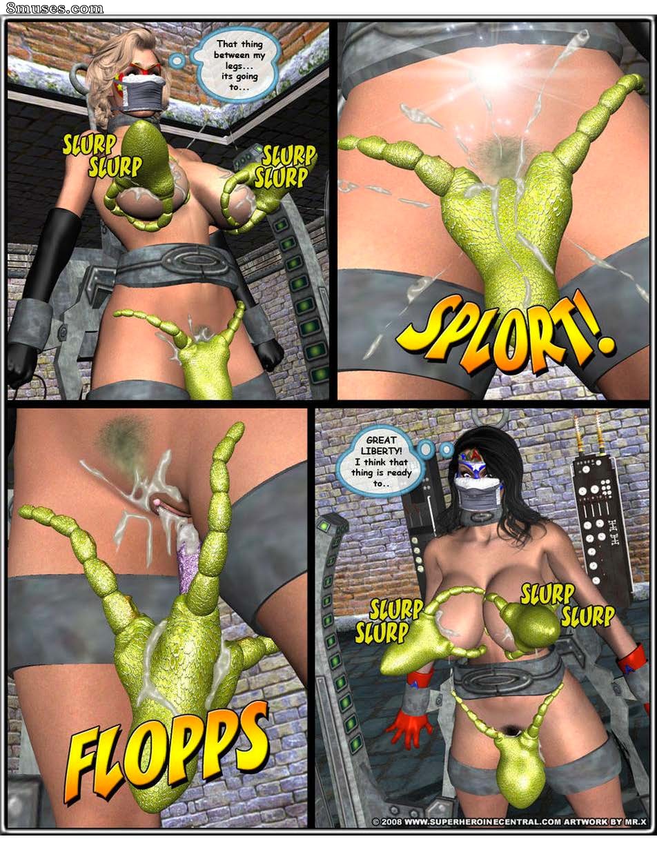 Ms Americana and Omega Woman - Terror Strikes — page 65