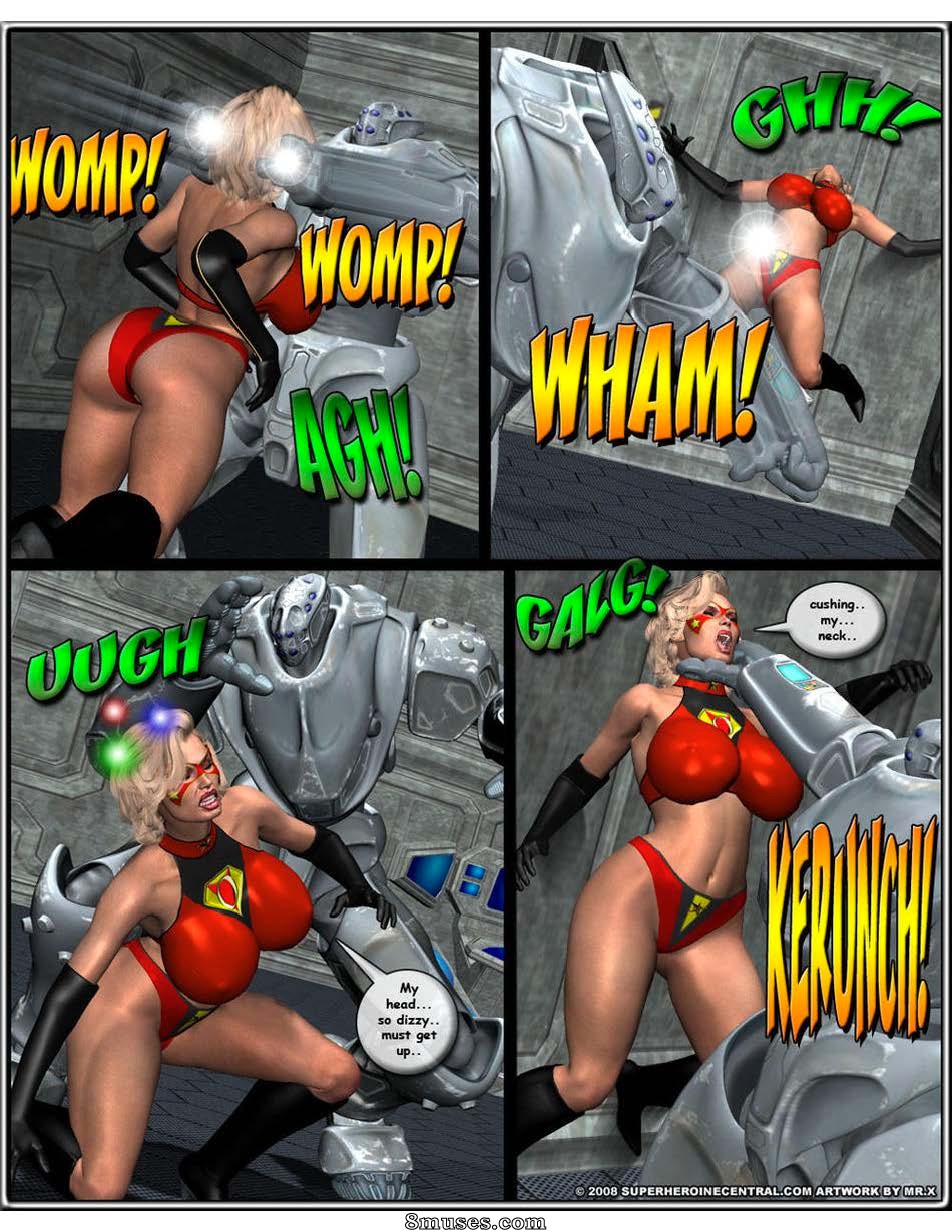 Ms Americana and Omega Woman - Terror Strikes — page 96