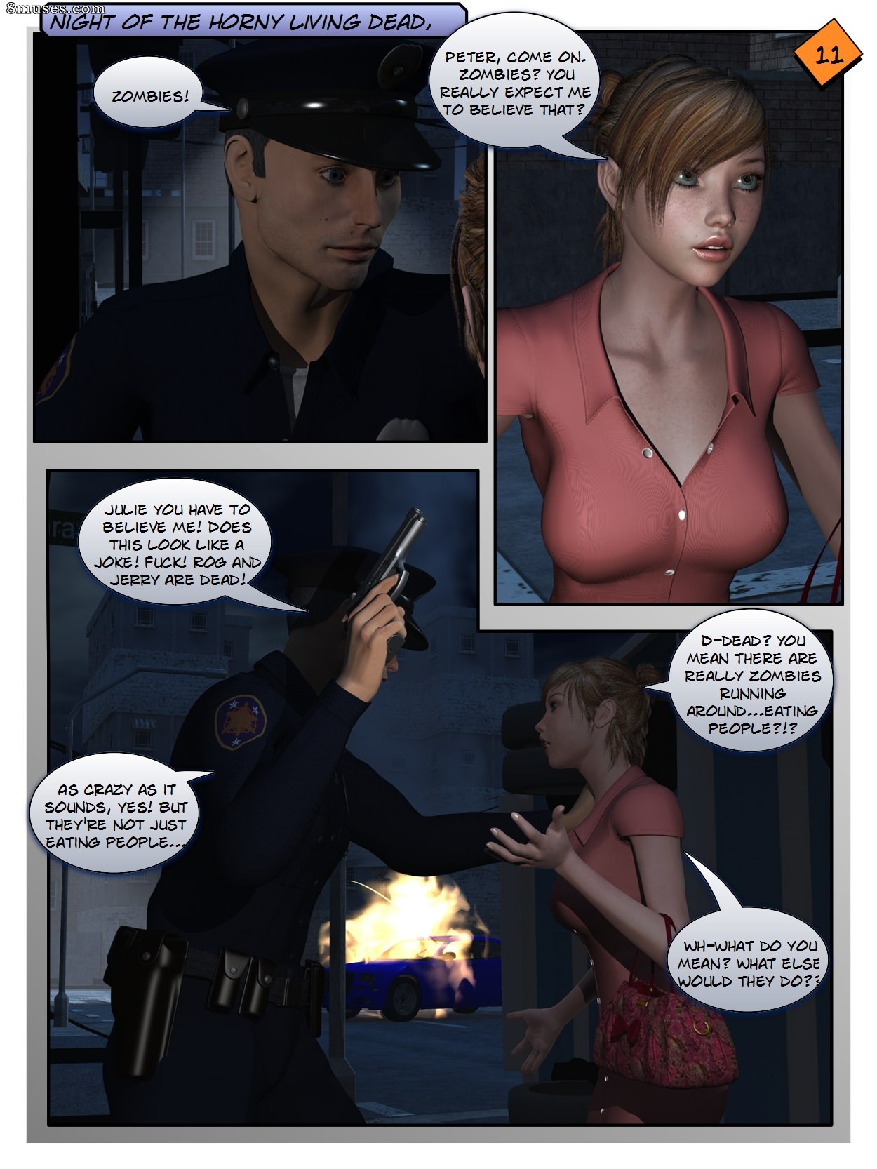 Night of the Horny Living Dead — page 11