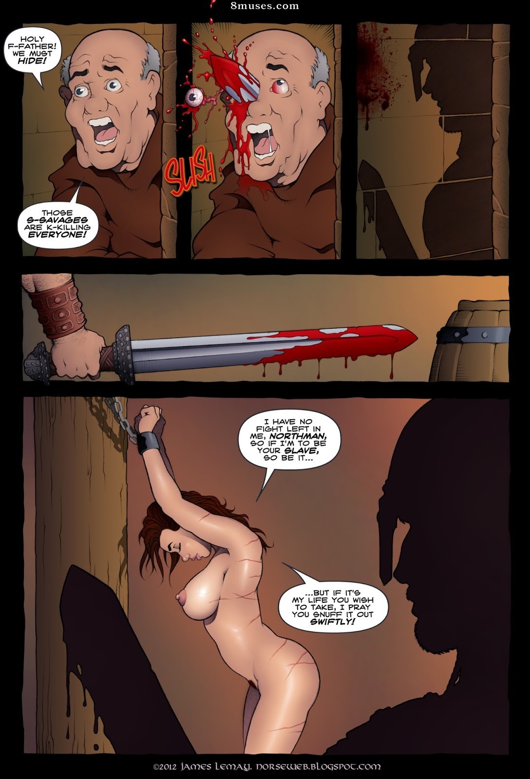 Norse Dawn of The Shield Maiden — page 14