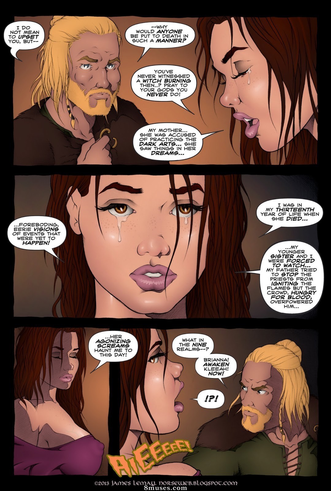 Norse Dawn of The Shield Maiden — page 58