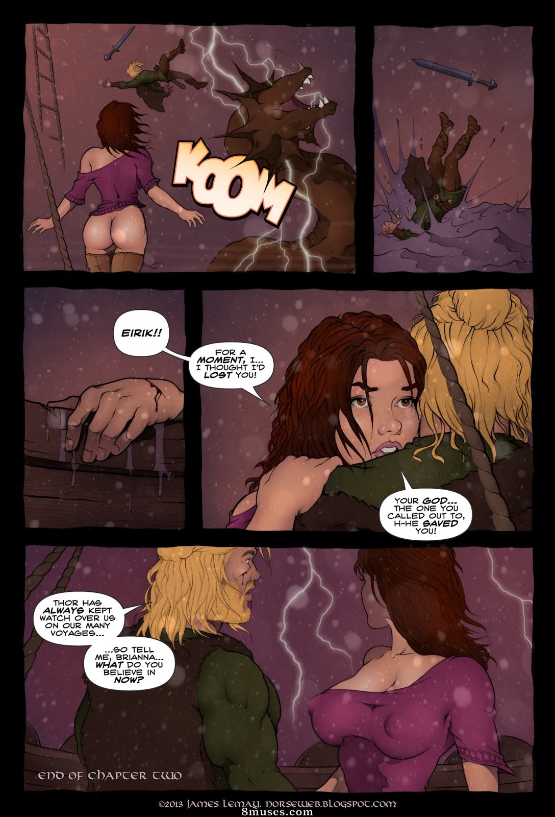 Norse Dawn of The Shield Maiden — page 64