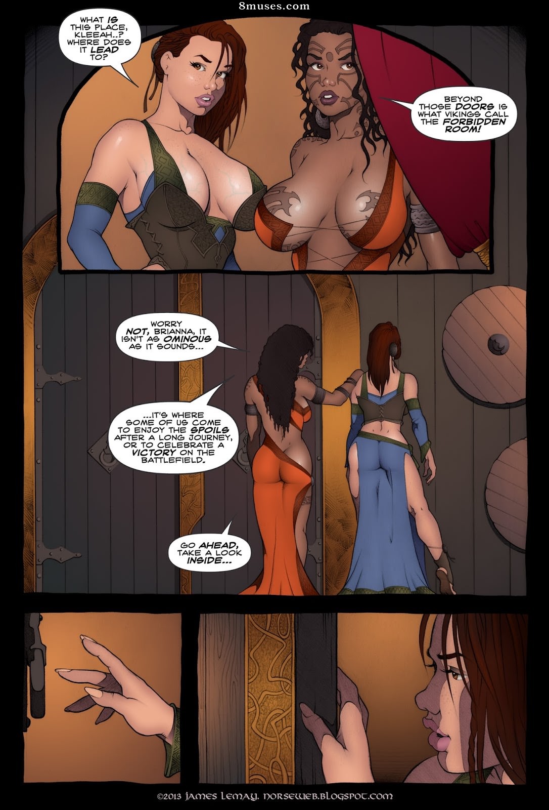 Norse Dawn of The Shield Maiden — page 82