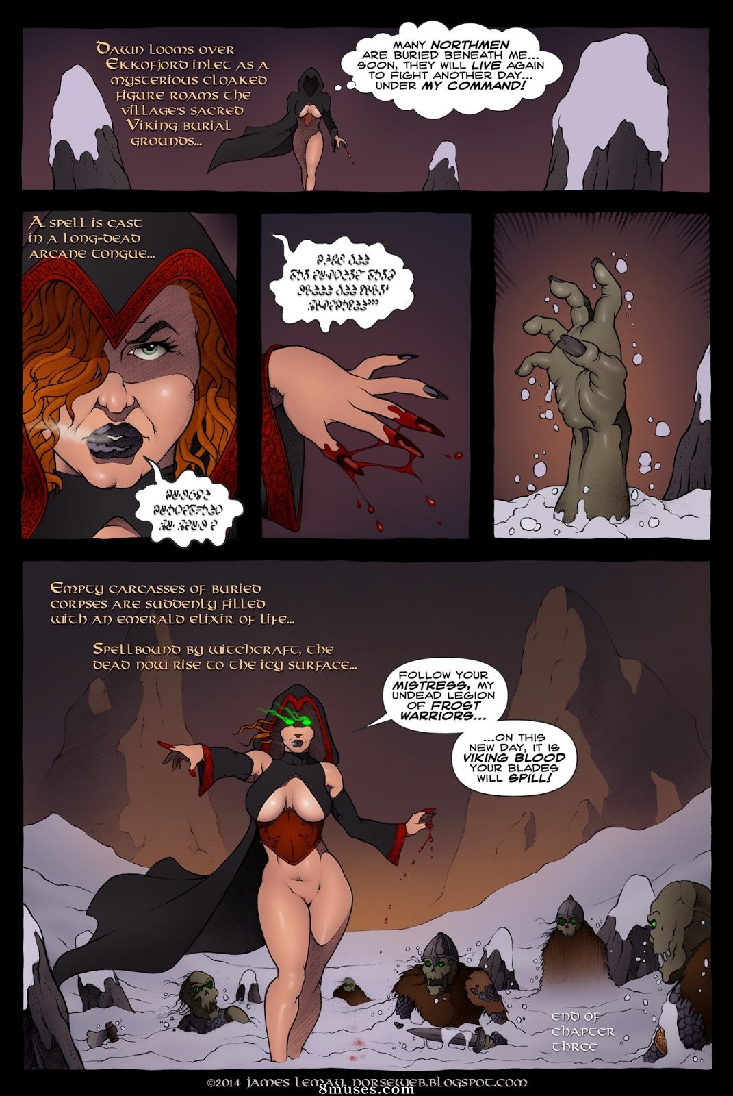 Norse Dawn of The Shield Maiden — page 96