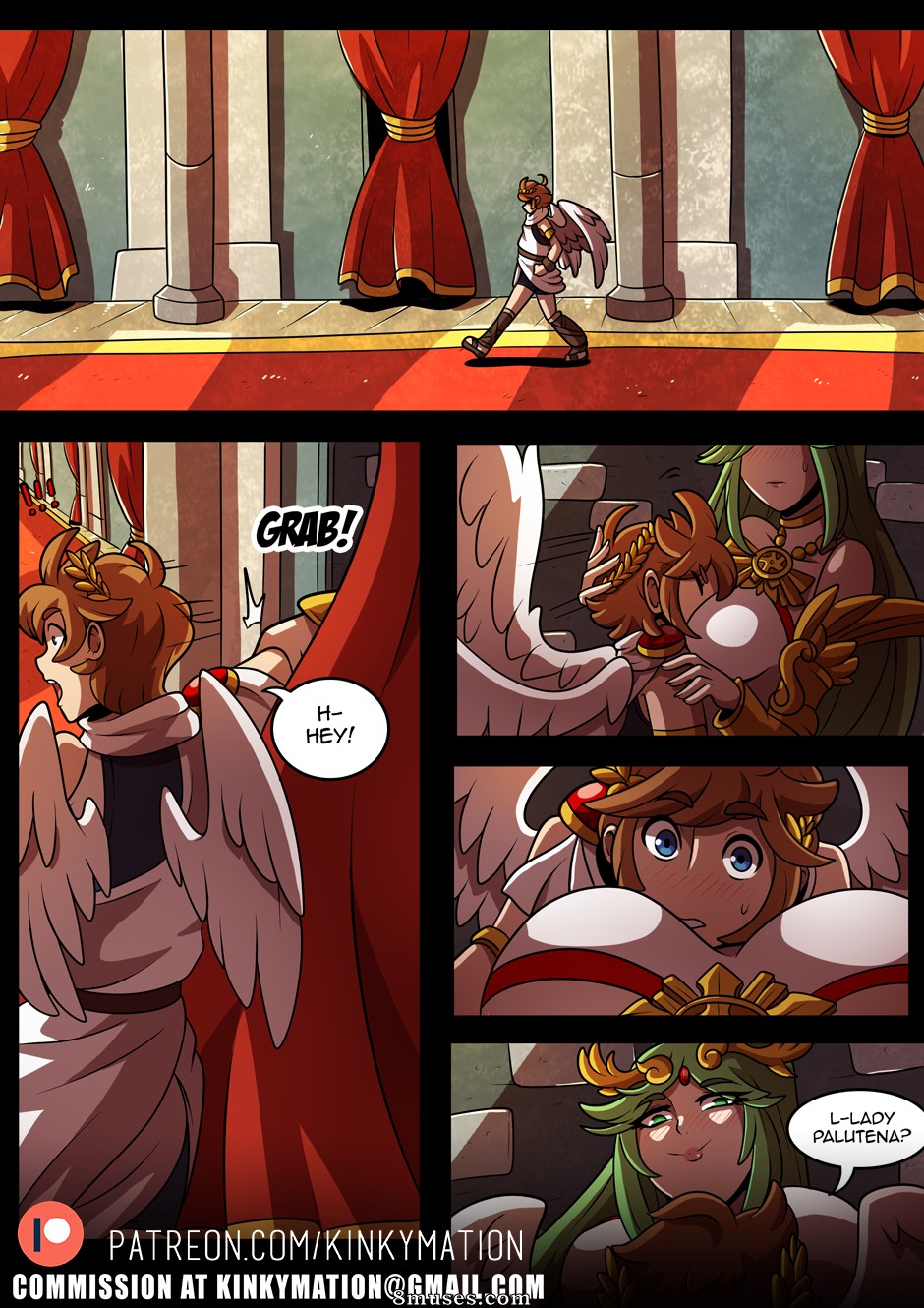 Palutena and Pit — page 8