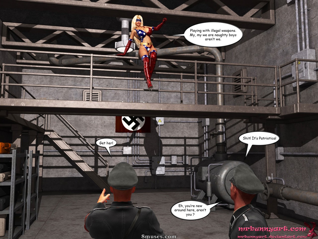 Patriotica vs The Shadow Syndicate - Prologue — page 14