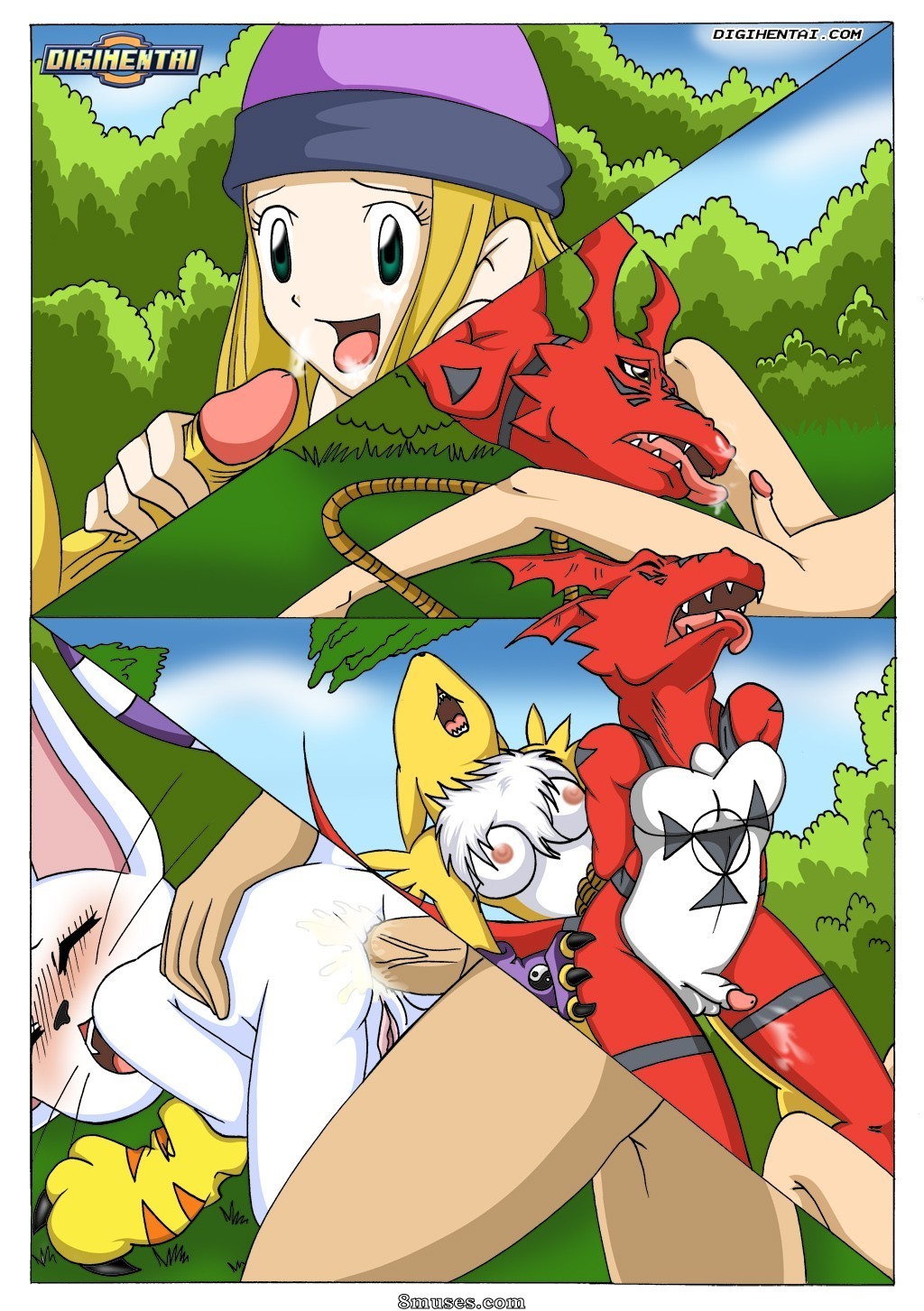 Playing with boys — page 6