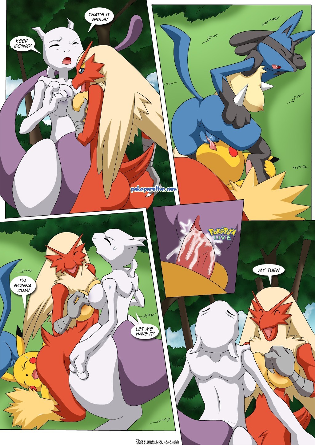 Pokemon Female Squad — page 6