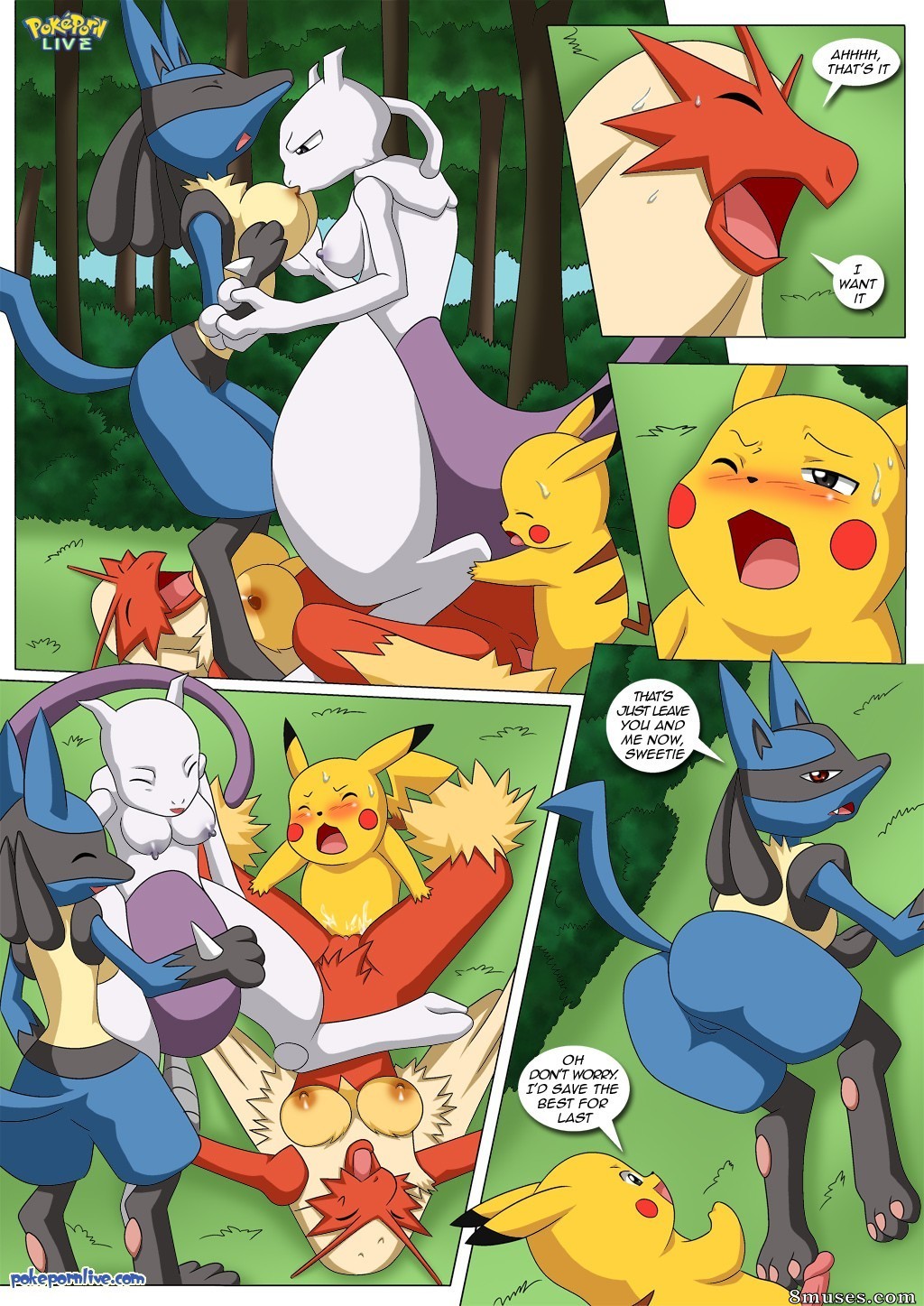 Pokemon Female Squad — page 8