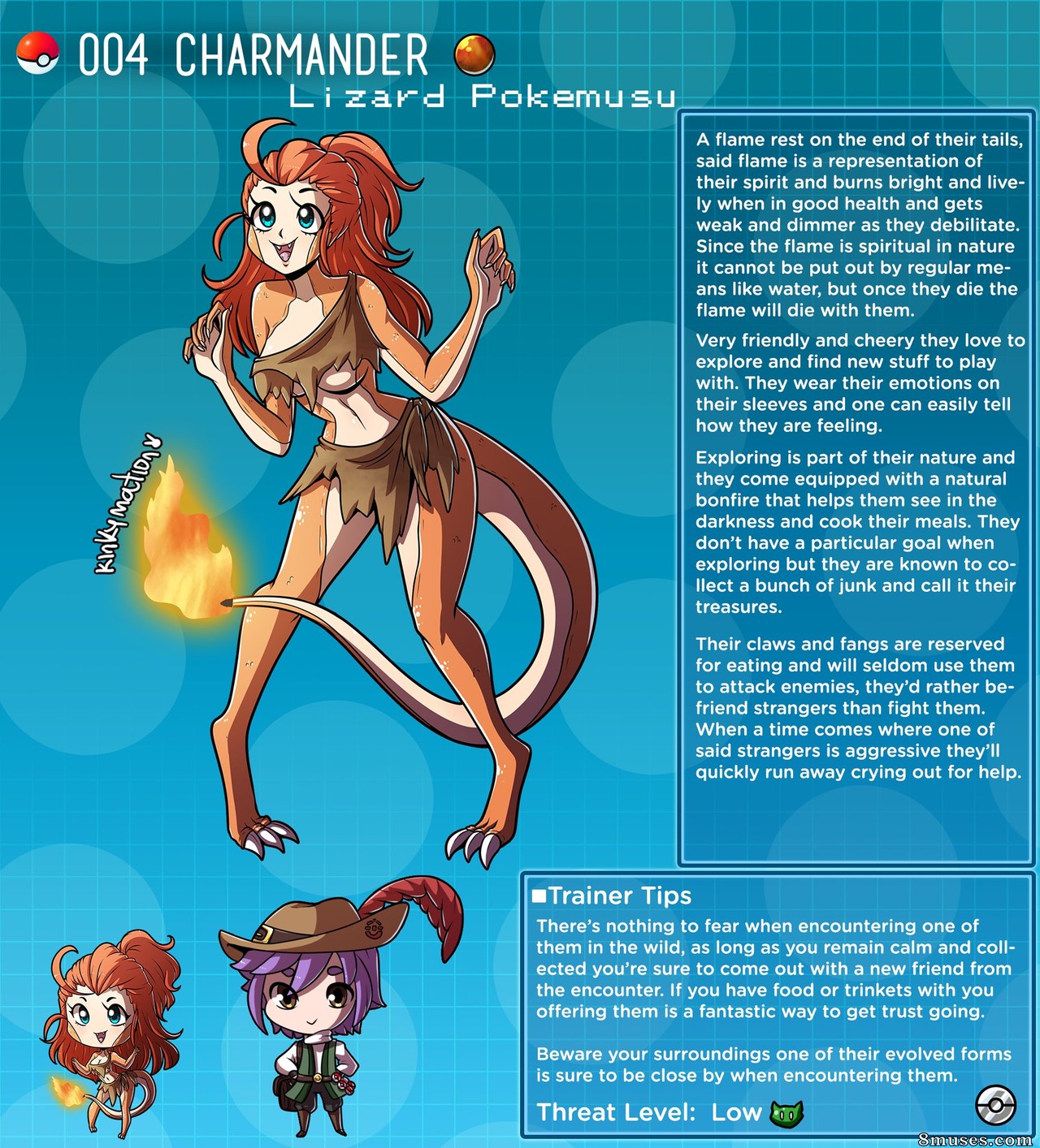 Pokemusu Dex - Gotta Fuck 'Em All! — page 8